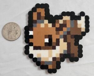 Eevee Menu Sprite Pokemon Perler
